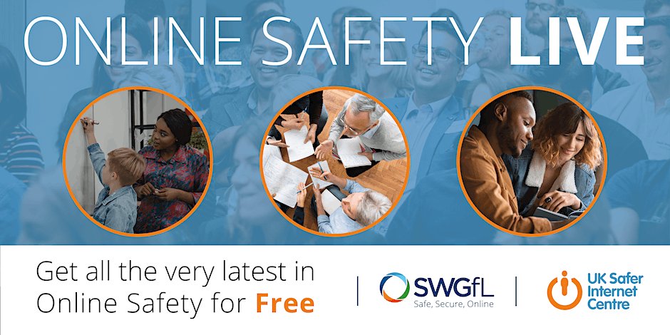Sign up for Online Safety Live Events - Spring 2024