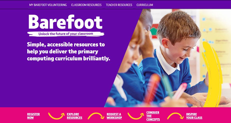 Barefoot gets a new website and a fantastic new resource!