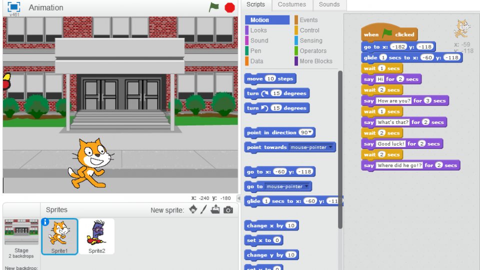 Get itching to use Barefoot Resources – Scratch