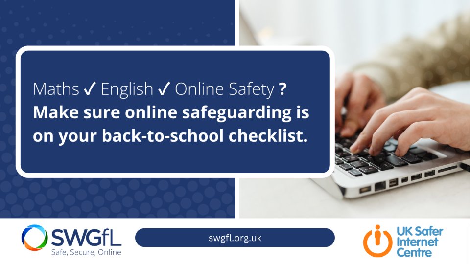Back To School: Back To Online Safety