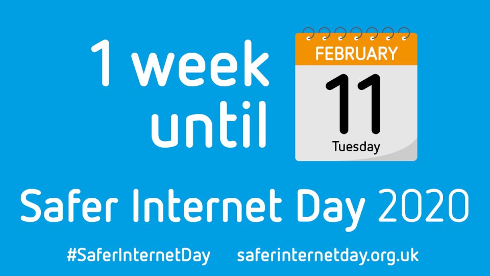 Safer Internet Day 2020: One week to go!