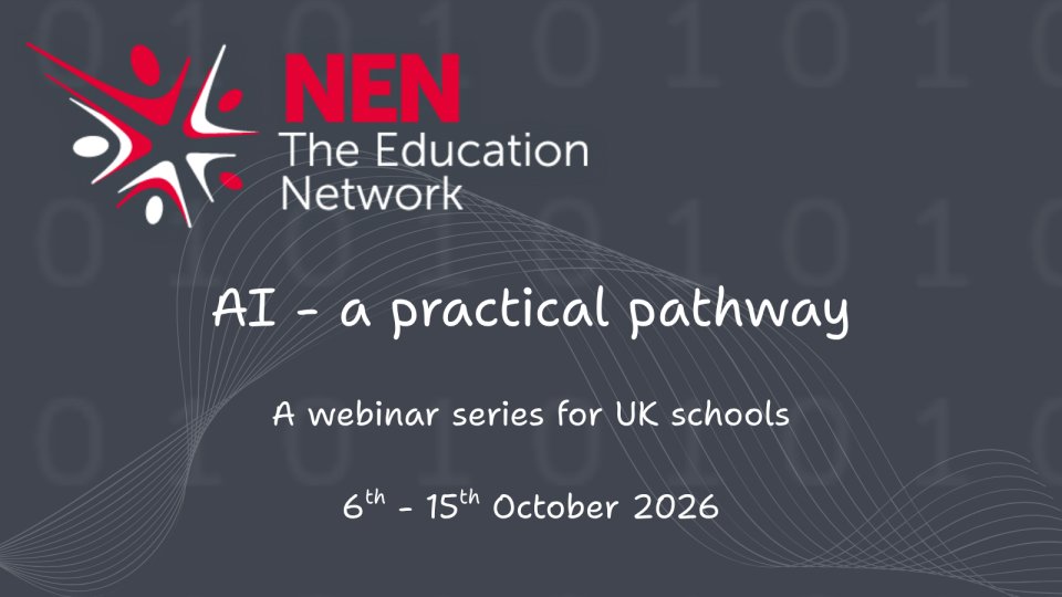 NEN - The Education Network Launches AI Webinar Series for Education Professionals